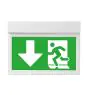 Noxion LED Cartello Uscita Di Emergenza | Wall/A Soffitto | 3.5W 20lm | 30m Distanza di visione - Emergenza 3H - Incl. 4 Direzioni