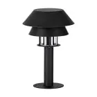 Eglo Lampada a piedistallo Chiappera Acciaio Nero | 800mm - IP54 - Adatto per 1x E27